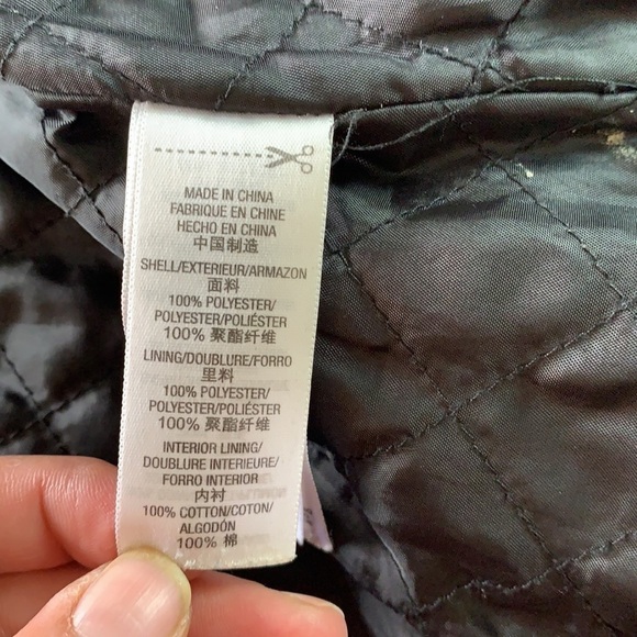 Juicy Couture Women’s Black Puffer Winter Jacket Size XS - Picture 9 of 15